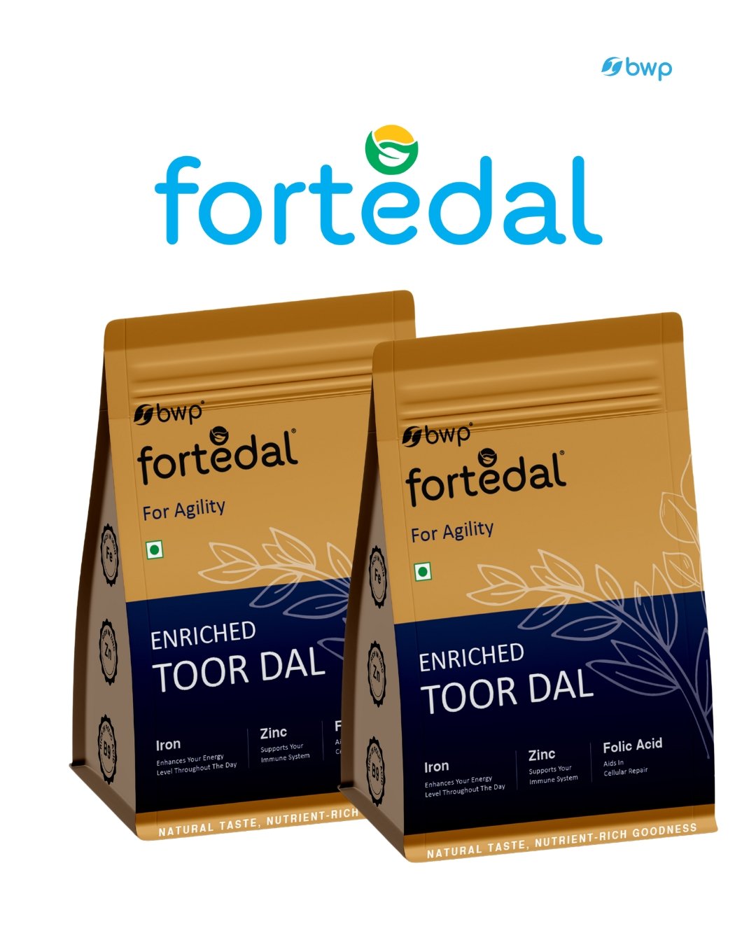 2.jpg Fortedal Enriched Toor Dal For Agility Pack Of 2 - Image 1